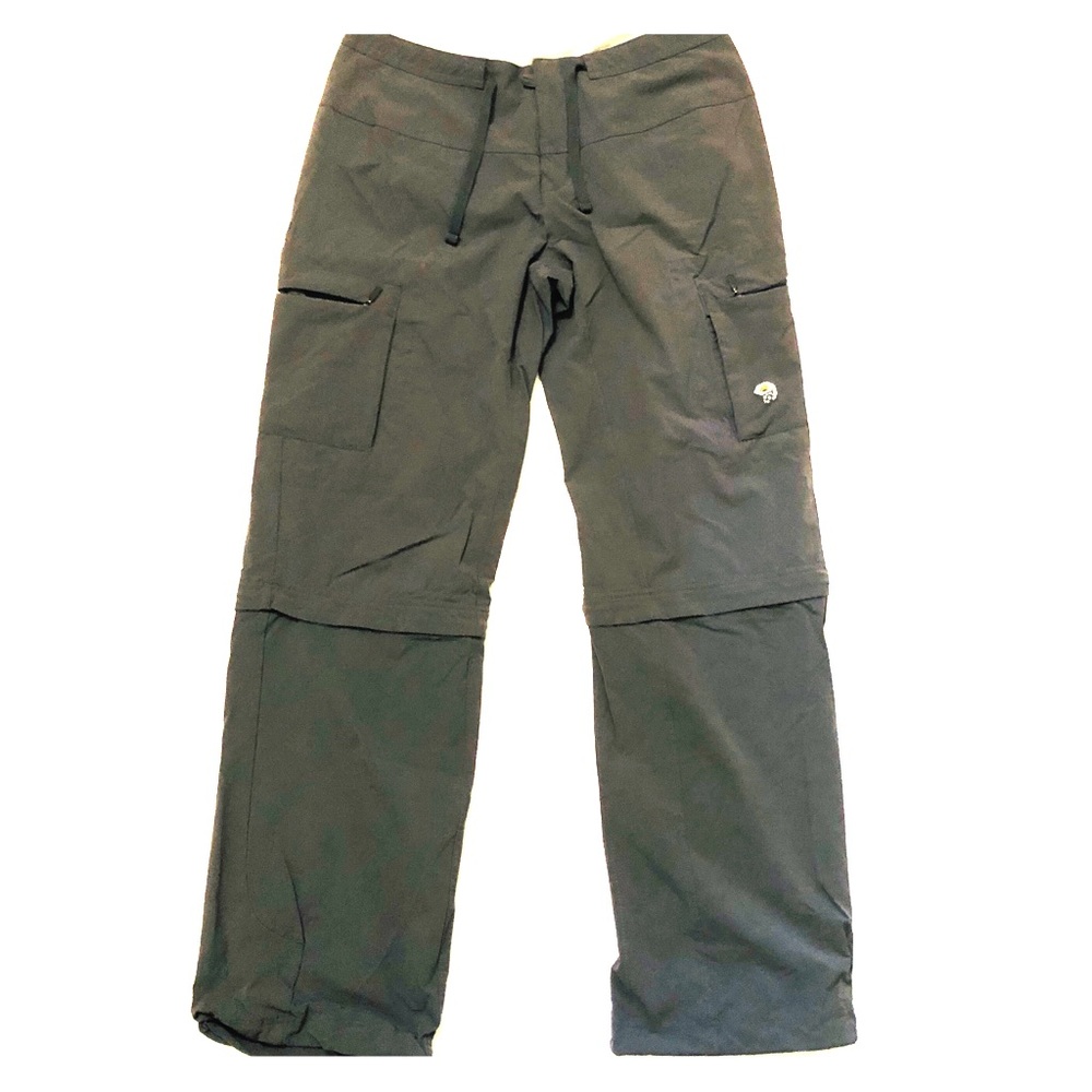 Mountain Hardwear Gray, Convertible Hiking Pants